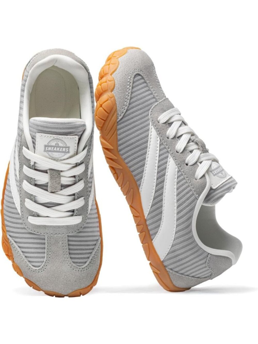 Women’s Casual Sneakers with Wide Toe Box & Zero Drop Design - Comfortable
